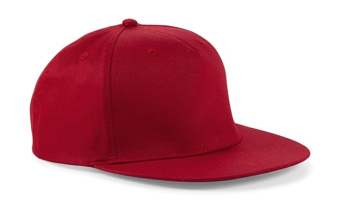 Beechfield Panel Snapback Rapper Cap Einheitsgrosse Damen Accessoires Rcai Pk