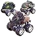 PAWACA Pull Back Dinosaur Cars, Dino Cars Toys with Big Tire Wheel for 3-14 Year Old Boys Girls Creative Gifts for Kids (6 Pack)