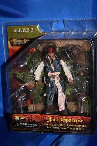 Pirates of the Caribbean: Dead Man's Chest Series 2 Jack Sparrow with Pistol Action Figure