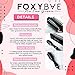 FoxyBae Blowout Dryer Brush – Professional Hair Volumizer Brush with Nylon and Boar Bristles – Hair Dryer and Brush Combo – Shine Enhancing Brush – Perfect Hair Styling Tool – Rose Goldthumb 4