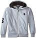 U.S. Polo Assn. Big Boys' Classic Fleece Hoodie, Light Heather Gray, 14/16