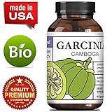 Garcinia Cambogia Extract Fast Acting Weight Loss for Women and Men - 95 HCA Garcinia Cambogia Diet Pills - Lose Weight & Burn Fat for Energy - Antioxidant Immune Support Capsules - By Phytoral