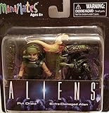 Minimates Aliens - Pvt. Drake & Extra Damaged Alien