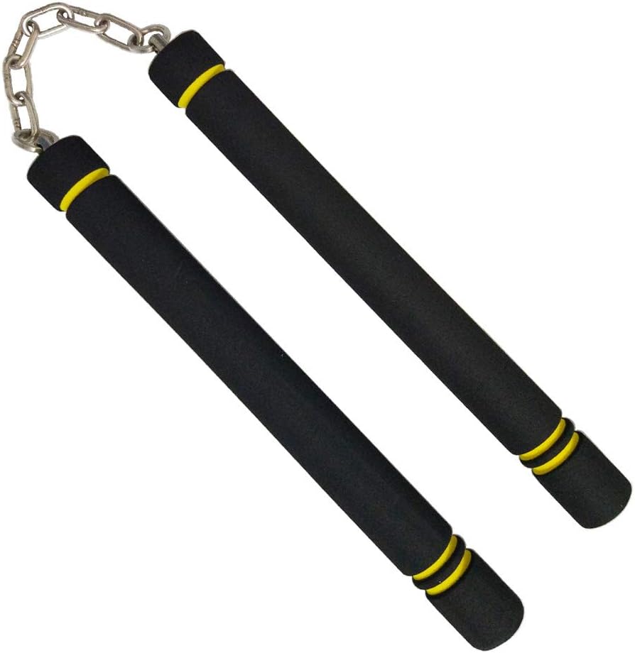 Fayscingo Nunchucks Martial Arts Foam Training Nunchucks Safety Practice Nunchakus for Kids