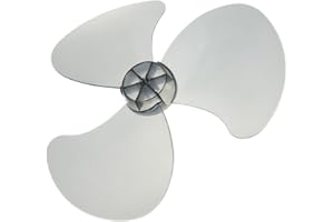 ABOOFAN Electric Fan Accessories Ceiling Fan Replacement Universal Fan Blade Industrial Fan Fanner 16" Fan Blades Standing Pedestal Fan Blades Fan Repair Parts Desktop Plastic Propeller