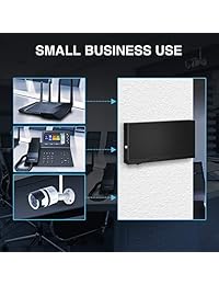 8 Port Gigabit Ethernet Network Switch - Smart Managed PoE Switch, Up to 120W Power Supply, Support   Management, VLAN,QoS Controls, Fanless Quiet, Ideal for Home, Small & Medium Business Use