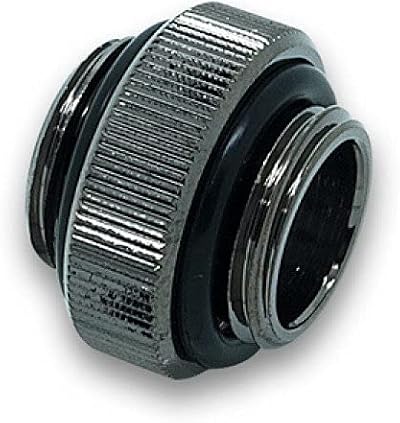 EK Water Blocks EK-AF Extender 6mm M-M G1/4 Black Nickel Nickel