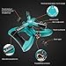 Gesentur Lawn Sprinkler, Automatic 360 Rotating Adjustable Kids Sprinkler Lawn Irrigation System Covering Large Area with Leak Free Design, Summer Outdoor Game Waterpark Toys Accessories