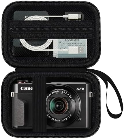 Amazon.com : Lacdo Camera Carrying Case for Canon PowerShot ELPH