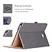 ProCase Galaxy Tab A 10.1 with S Pen Case 2016 Old Model - Stand Folio Case Cover for Galaxy Tab A 10.1 Inch Tablet with S Pen SM-P580, with Multiple Viewing Angles, Document Card Pocket - Grey