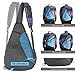Unigear Shoulder Chest Crossbody Sling Bag Pack Backpack for Men Women Girls Boys (Blue)