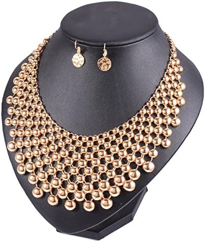 Yuhuan Jewelry Set Women Fashion Statement Necklace Earrings Sets Collar Chokers Necklace