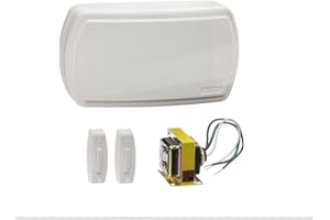 Broan-NuTone BK125LWH Builder Kit Doorbell with Two Lighted Pushbuttons