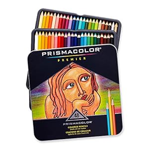 Prismacolor Premier Colored Pencils, Soft Core, 48-Count