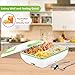 YOHOOLYO Electric Lunch Box Food Heater Portable Food Warmer 110V Home Use with Removable Stainless Steel Container Food Grade Material