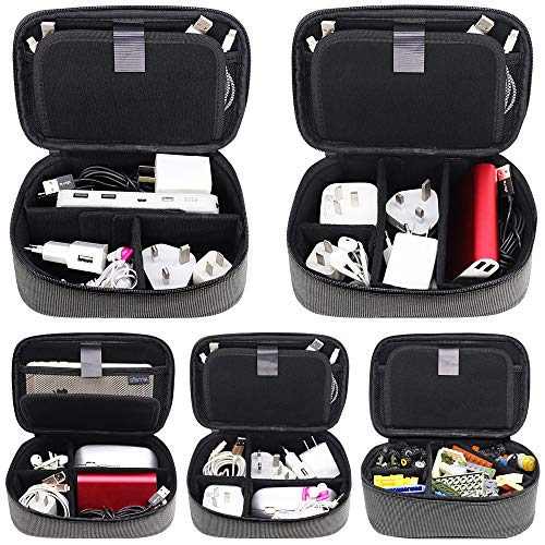 sisma Travel Cords Organizer Universal Small Electronic Accessories Carrying Bag for Phone