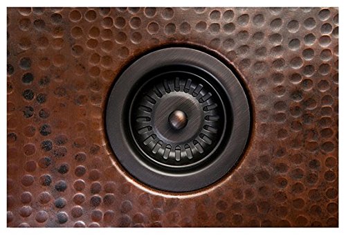 Premier Copper Products DC-1ORB Drain Combination Package for Double Bowl Kitchen Sinks, Oil Rubbed Bronze