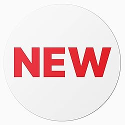 TUCO DEALS - 0.75 inch, Circle Dot, 'New' Labels