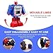 Kids Transformer Watch Robot Transformers Toys Digital Watch, Boys Cartoon Hero Amazing Watches, Girls Electronic Learning Gifts