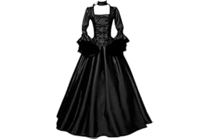 SHAKUMY Civil War Dresses for Women,Women's 18th Century Medieval Civil War Ball Gown Dresses Marie Antoinette Victorian Dress