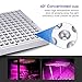 LED Grow Light, 45W Grow Lamp Kit with Full Spectrum High Efficiency LED Chips UV IR Red Blue Flowering Growing Light for Indoor Hydroponic Greenhouse Vegetable Veg and Flowers from Seeding to Harvest