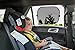 Kogno Car Window Shade for Baby, 2 Piece