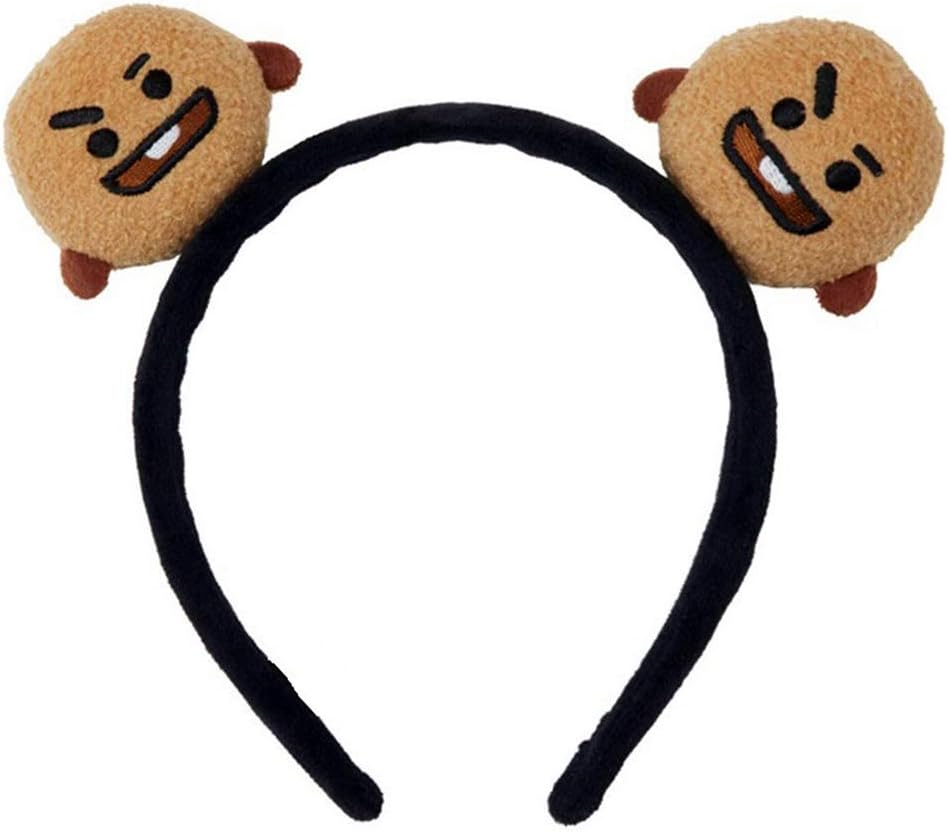 Portable Mini Elastic Hair Band Cartoon Plush Headband Hair Hoop Band for Women and Girls …
