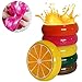 6PC Crystal Fruit Clay Rubber Mud Intelligent Hand Gum Plasticine Slime Kid Toys For Any Child Favor, Gift, Birthday-By Gbell