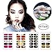 Halloween Nail Art Stickers Wraps Self Adhesive for Women Girls Kids, VIWIEU Holiday Nail Strips Designs 4 Sheets for Fake Nails, DIY Manicure Set Supplies for Costume Party