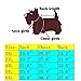 LESYPET Dog Sweater Hoodie for Large Dog, Dog Hoodie Sport Coat, 4XL, Black