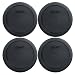 Pyrex 7201-PC 4 Cup Round Storage Cover for Glass Bowls (4, Black)