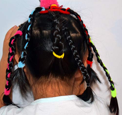 Multiple Colors Pipe Cleaners 100 Pieces Chenille Stems for DIY Art Decorations Creative Craft (6mm x 12 Inch)