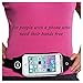 NewSun21 Phone Waist Pack, Waistband for iPhone 7, 7 Plus, 6s, 6s Plus, Google Pixel, Galaxy J7, S5, S6, S7, Edge, Note 3 4 5, LG G3, G4, G5, with Reflective Transparent Touch Screen