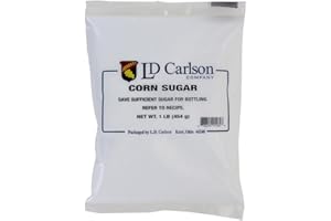 HomeBrewStuff Corn Sugar (Dextrose) Priming Sugar for Beer Brewing, Bottling, Moonshine or Cooking (1 Pound)