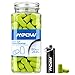 Mpow Foam Earplugs, 32dB NRR Ear Plugs, 60 Pairs with Aluminum Carry Case, Soft Ear Plugs Noise Reduction for Hearing Protection, Hunting Season, Sleeping, Snoring, Working, Shooting, Travel, Concerts