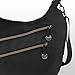 Travelon Hack-Proof Convertible Hobo With Rfid Protection - Black