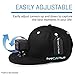 Hat Compatible with Removable GoPro Mounts - Hero Action Camcorder HD Edition - Go Pro 4 Silver, 3 + Black, 2 White, 1- Helmet Accessory Strap Caps Harness Studio Accessories