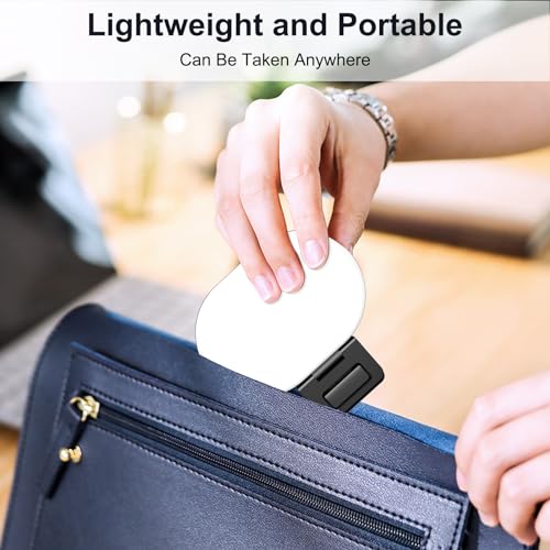 Tobeape 80 LED Full-Screen Selfie Light, Portable Fill Ring Light with 3 Lighting Modes 10 Bright Levels, CRI 95+, 2000 mAh Rechargeable Phone Light with Clip for iPhone Android Tablet Tiktok Video