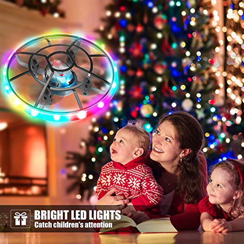 HASAKEE Q7 Mini Drone for Kids,RC Helicopter Quadcopter with Altitude Hold,Neno Light,3 Batteries and Remote Control… - Image 2