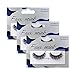 Eyelashes Natural Look False Lashes - Bepholan Fake Eyelashes 5D Super Fluffy False Eyelashes Black Band Wispy Lashes 3-Pack Faux Mink Lashes(XMZ91)