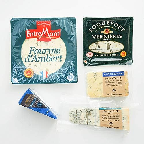 ブルーチーズ 詰め合わせ 食べ比べ 5種類セット ゴルゴンゾーラ 数量限定アウトレット最安価格 ロックフォール スティルトン 世界三大 Cheese