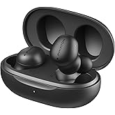 Phiaton PPU-TN0610BK01 BonoBuds Bluetooth Earbuds with Microphone and Charging Case, Digital Hybrid Active Noise Canceling, PPU-TN0610 (Space Black)
