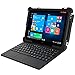 MOBILEDEMAND Flex-10A Windows 10 Tablet 2-in-1 Laptop Keyboard | Intel Core 10 Inch Tablet Military Grade Rugged Tablet Drop Tested Case 8-Hour Li-Ion Battery Tablet Computer 1280x800 4GB-RAM