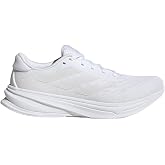 Adidas, Mens, Supernova Rise 2 Running Shoes, White/Zero Metallic/Crystal White, 8, D - Medium