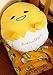 Gudetama Lazy Egg Soft Plush Hand Warmer Pillow Quilt Blanket (Round)