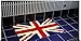 Luxbon Soft Microfiber Non-slip Water-absorbing British Flag England Flag the Union Jack Doormats Entrance Welcome Mat Floor Bathroom Kitchen Indoor Outdoor Home Decodative Rug Mats Carpet-23.6x35.4