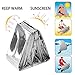 Space Blanket, Emergency Mylar Thermal Blanket, Waterproof Foil Blanket for Outdoor, Survival, Camping, Hiking, Marathons, Homeless, First Aid by UEBGOOD (Silver, Pack of 10)thumb 1