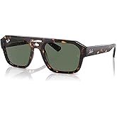 Ray-Ban Corrigan RB4397 Square Sunglasses for Men for Women +BUNDLE with ACCESSORY EYEWEAR KIT