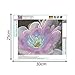Geyou 5D Diamond Painting Full Drill by Number Kits Flower Stitch DIY Embroidery Diamond Home Decor Gift New,Cross-Stitch Stamped Kits (B)
