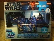 Star Wars Super 3D - 3 puzzle pack - Darth Vader, Luke by Cardinal